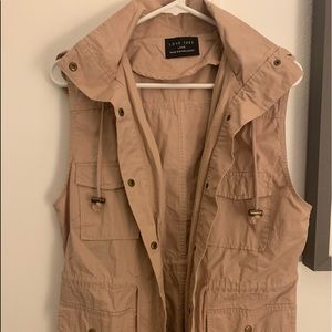 Blush Hooded Vest